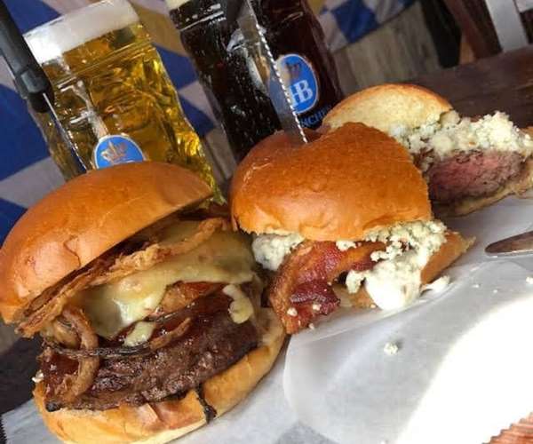 Mouthwatering burgers