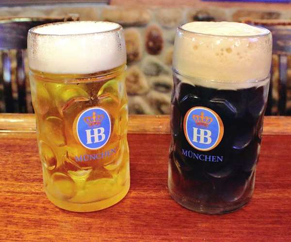 Hofbrau beer